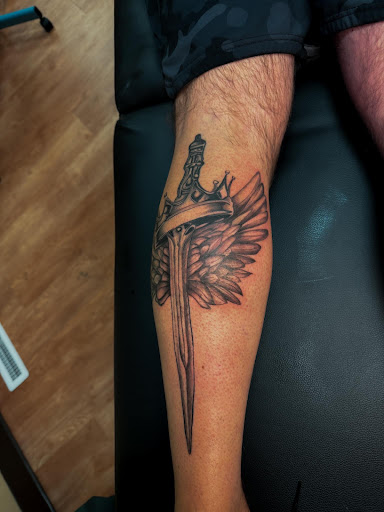 Explore dob tattoo ideas, creative tattoo ideas in New Hampton, available at Crescent Moon Tattoo