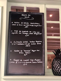 Brasserie de la Méditerranée à Mougins menu