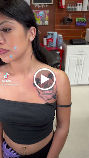 Explore snow tattoo ideas, creative tattoo ideas in San Diego, available at Wylde Sydes Tattoo & Body Piercing