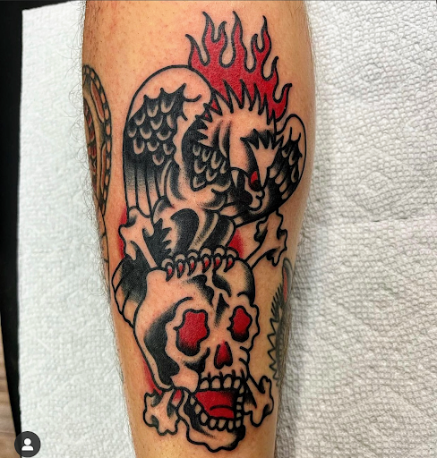 Explore paranormal tattoo ideas, creative tattoo ideas in Georgetown, available at Iron Rite Tattoo South