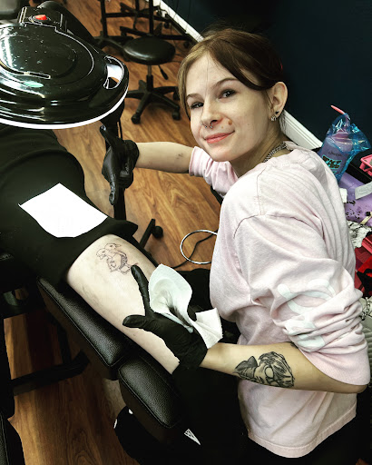 Explore loyalty tattoo ideas for men, creative tattoo ideas in Cocoa, available at Rorschach Tattoo Shop and Piercing Studio