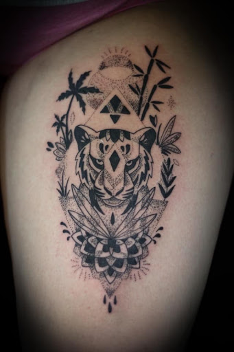 Explore sexy tattoo ideas for guys, creative tattoo ideas in Orange Park, available at Big City Tattoo and Piercing