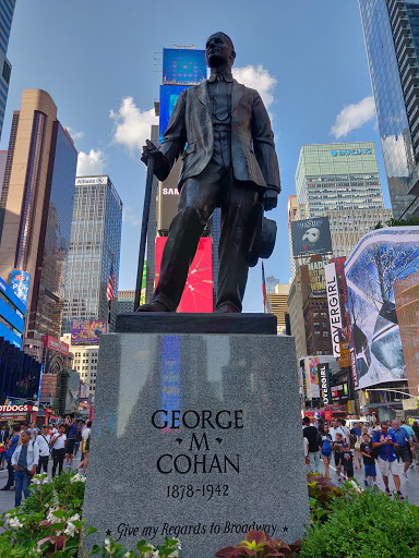 George M. Cohan Statue, W. 46th St. &, 7th Ave, New York, NY 10036