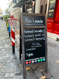 Restaurant servant du couscous Au Rendez-Vous de Montmartre à Paris - menu / carte