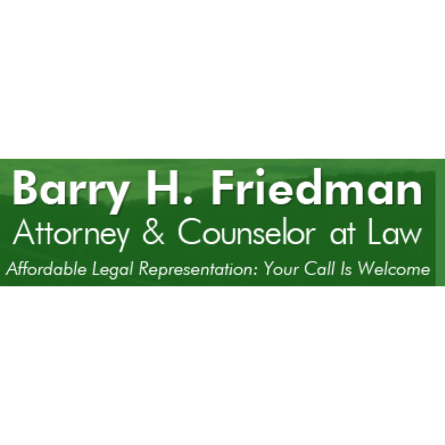Barry H. Friedman Attorney & Counselor at Law Hyde Park, NY 12601