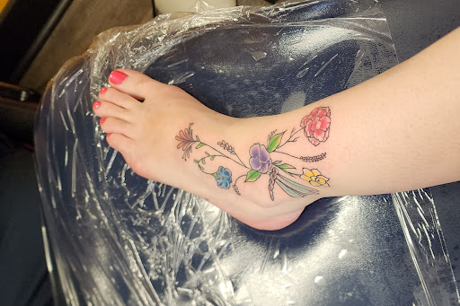 Explore tnt tattoo ideas, creative tattoo ideas in Newport, available at BBs Tattoo Co