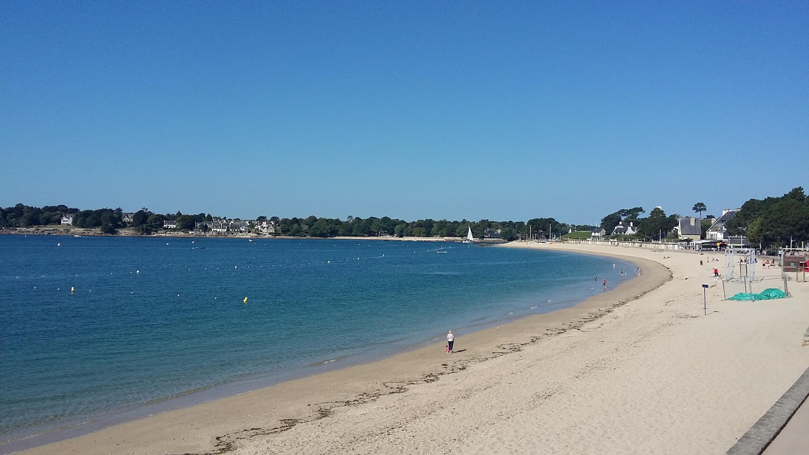 Foto di Spiaggia di Benodet con spiaggia spaziosa