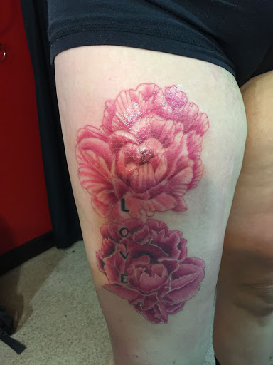 Explore anniversary date tattoo ideas, creative tattoo ideas in Dover, available at Walls of Wonder Tattoo And Body Piercing