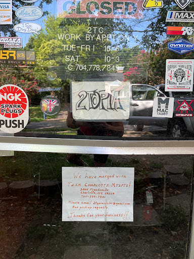 Motorcycle Shop «2Topia Cycles», reviews and photos, 1512 Southwood Ave, Charlotte, NC 28203, USA