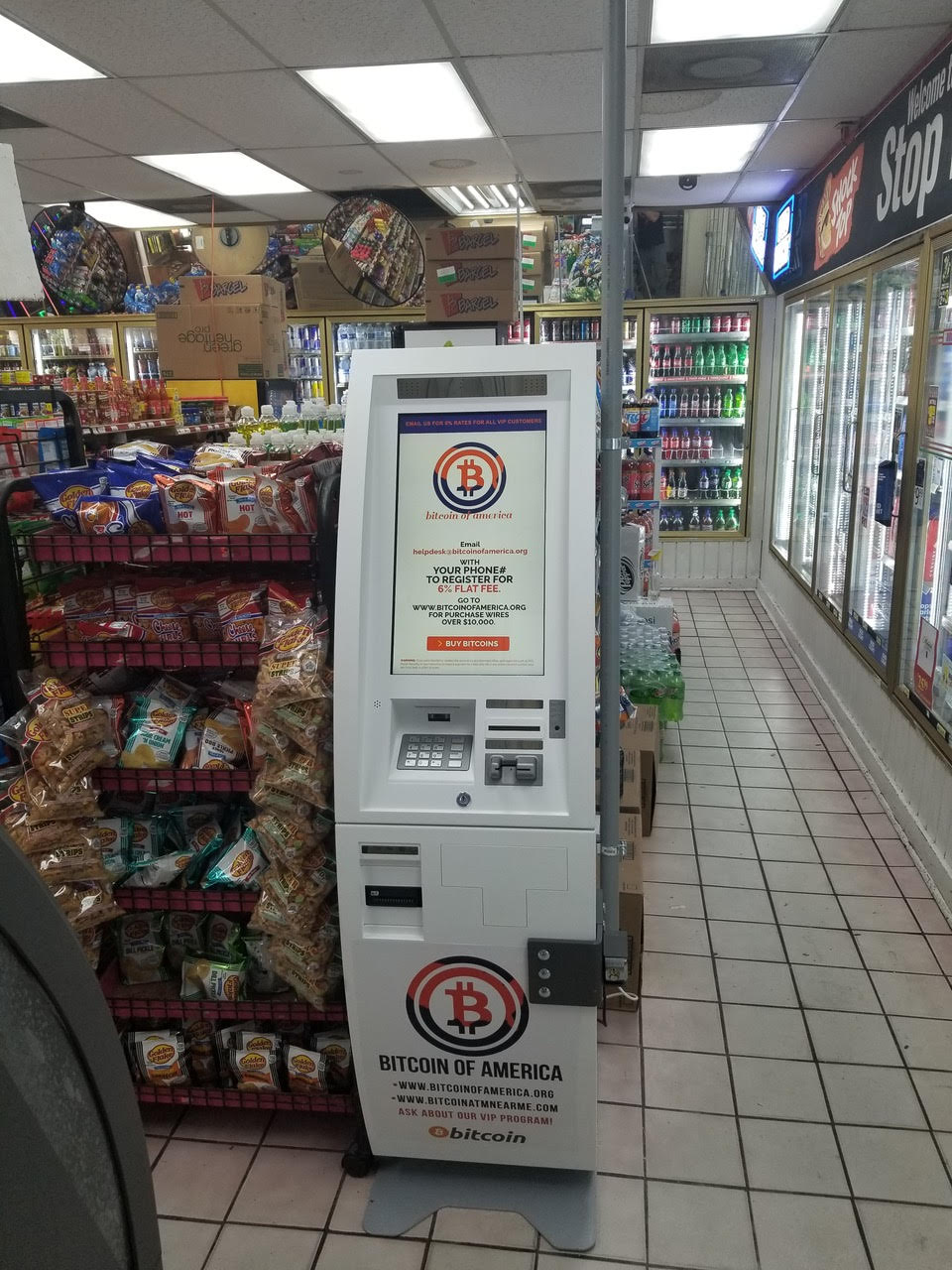 Bitcoin of America Bitcoin ATM