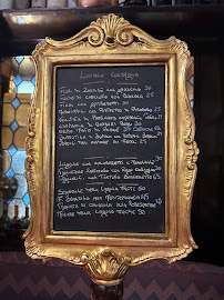 Carte du Ristorante Da Ivo à Venice