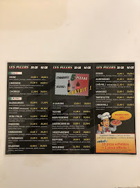 Menu / carte de Pizza Délice à Le Cannet