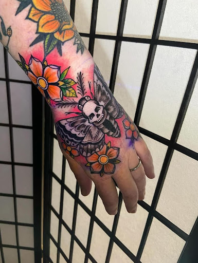 Explore great dane tattoo ideas, creative tattoo ideas in Modesto, available at Dying Art Tattoo