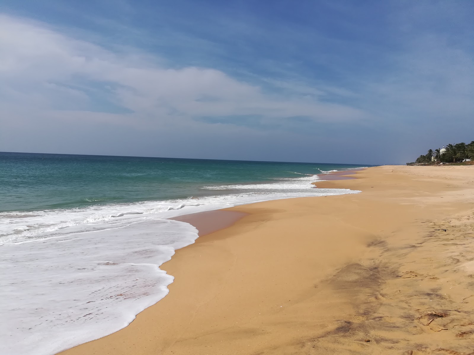 Sanguthurai Beach的照片 带有长直海岸