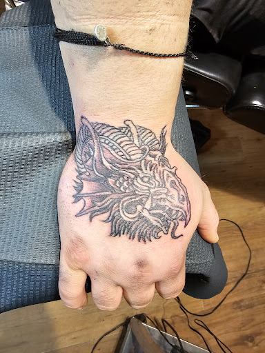 Explore live laugh love tattoo ideas, creative tattoo ideas in Harrisburg, available at Rayzor Tattoos