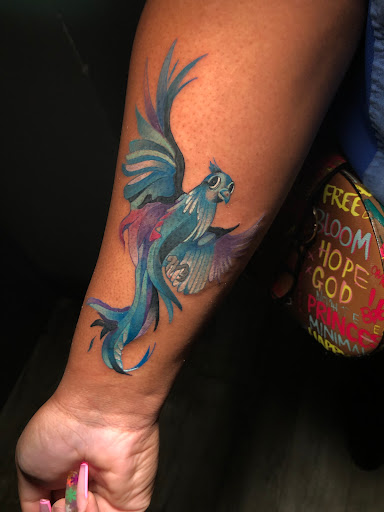 Explore forearm men tattoo ideas, creative tattoo ideas in Atlanta, available at Iron Palm Tattoos & Body Piercing Atlanta