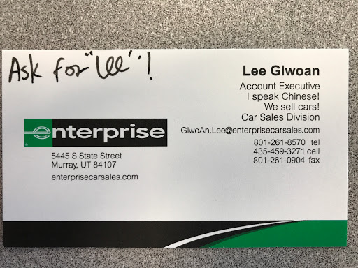 Used Car Dealer «Enterprise Car Sales», reviews and photos, 5445 State St, Murray, UT 84107, USA