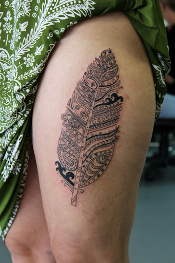 Explore tattoo name cover up ideas, creative tattoo ideas in Fort Myers, available at Tiger Lotus Tattoo and Piercing