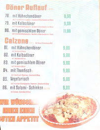 Stubben DÖNER IMBISS Döner & Mehr à Beverstedt menu