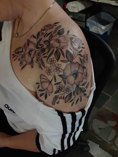 Explore scorpio tattoo ideas for females, creative tattoo ideas in Philadelphia, available at Tattoo Odyssey Inc