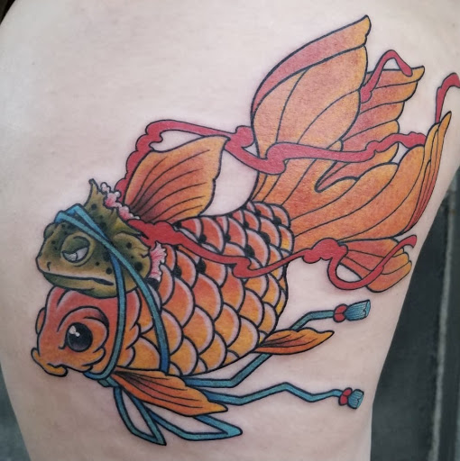 Explore taurus bull tattoo ideas, creative tattoo ideas in Oneonta, available at Oculo Visitant Gallery