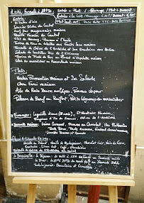 Restaurant français Le Bougainville à Paris (la carte)