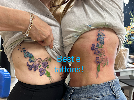 Explore demon slayer tattoo ideas, creative tattoo ideas in Kingsland, available at These Colors Dont Run Tattoo & Piercing
