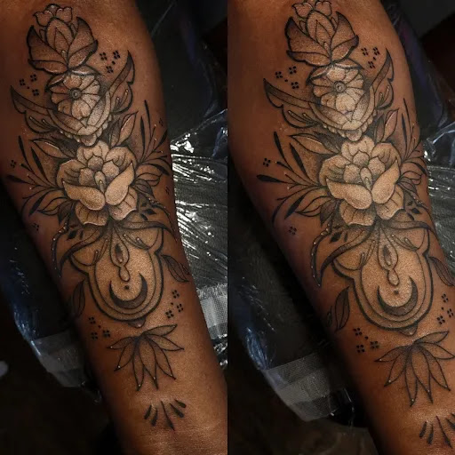 Explore queen bee tattoo ideas, creative tattoo ideas in Valdosta, available at Acid Ink Tattoos