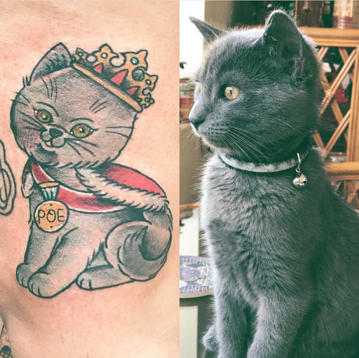 Explore 80s tattoo ideas, creative tattoo ideas in Wilmington, available at Lost Harbor Tattoo