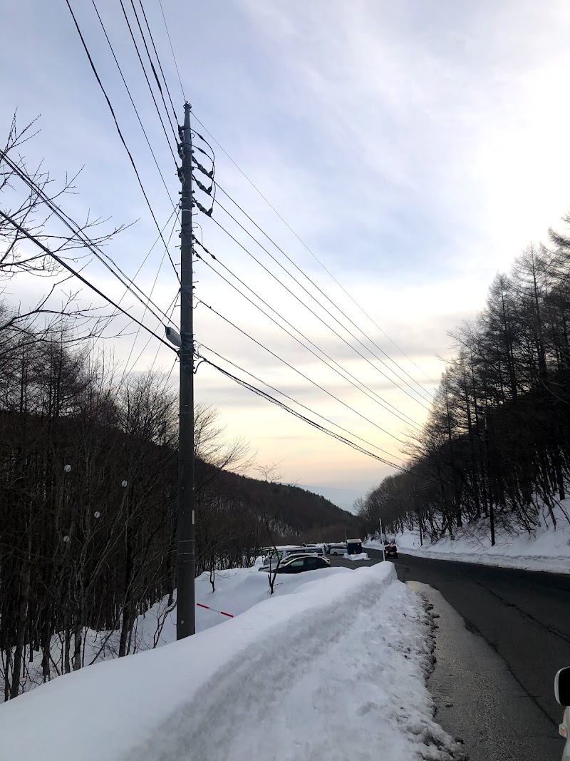 川場キャンプ場駐車場