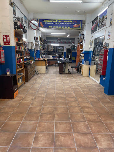 Tapisseria D' Automobils J.M. en Vilanova i la Geltrú, Barcelona
