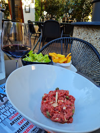 Steak tartare du Restaurant le 156 à Caromb - n°3