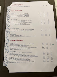 Restaurant français Bouillon Racine à Paris - menu / carte