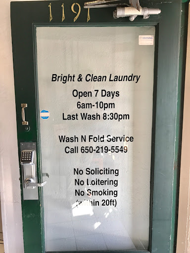 Laundromat «Bright and Clean Laundromat», reviews and photos, 1191 Laurel St, San Carlos, CA 94070, USA