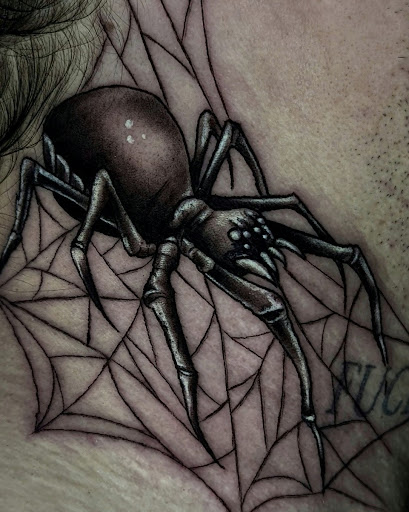 Explore tribal bear tattoo ideas, creative tattoo ideas in Denver, available at Cleopatra INK Tattoo & Piercing Denver Studio