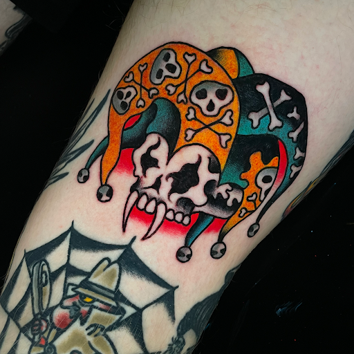 Explore hot air balloon tattoo ideas, creative tattoo ideas in Georgetown, available at Iron Rite Tattoo South