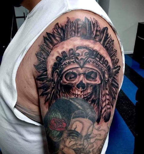 Explore flower back tattoo ideas, creative tattoo ideas in Fort Worth, available at In Depth Tattoo Studio