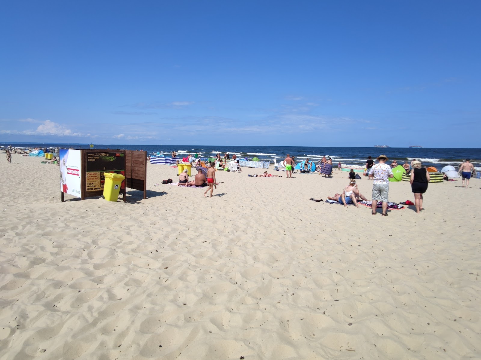 Fotografie cu Gdansk beach ent 16 zonele de facilități