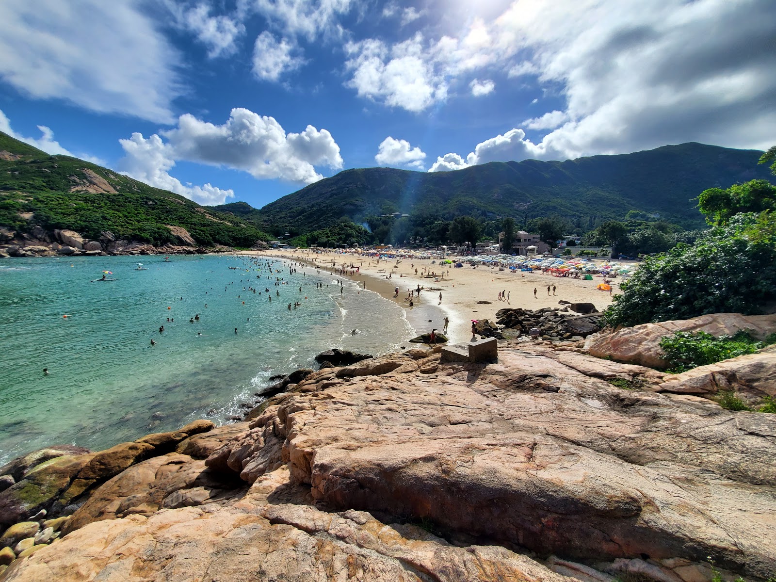 Photo of Shek O Beach with bright sand surface
