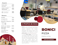 Pizza Bonici Valentin - Pizzeria châtillon le duc à Châtillon-le-Duc carte