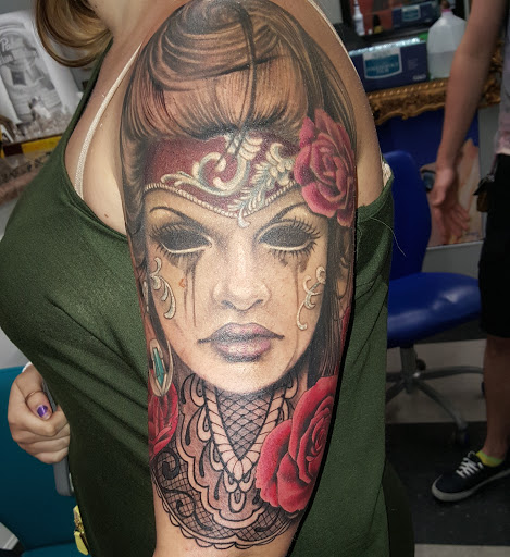 Tattoo Shop «Folk City Tattoo», reviews and photos, 3020 W Mercury Blvd, Hampton, VA 23666, USA