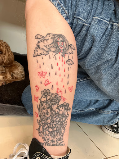 Explore italian american tattoo ideas, creative tattoo ideas in Culver City, available at Alium Tattoo Studio