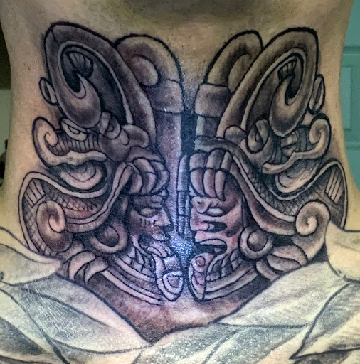 Explore mens quad tattoo ideas, creative tattoo ideas in Tempe, available at Club Tattoo