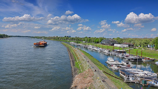 White Fleet Dusseldorf, pier Theodor Heuss Bridge