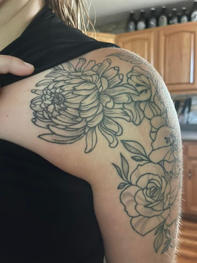 Explore lightning tattoo ideas, creative tattoo ideas in Fond Du Lac, available at In Your Face Tattooz LLC