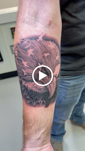 Explore cute monkey tattoo ideas, creative tattoo ideas in Marietta, available at Monkeys Uncle Tattoo