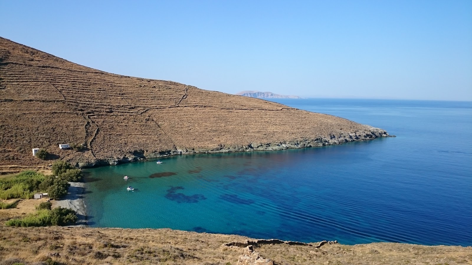 Foto von Kentarchos beach mit grauer kies Oberfläche