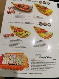 UME SUSHI à Rantigny menu