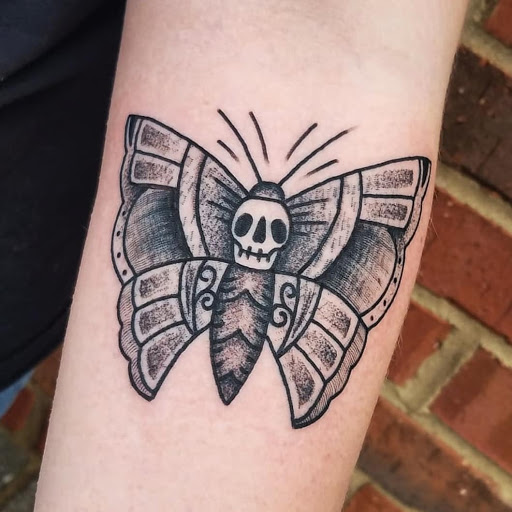 Explore water lily tattoo ideas, creative tattoo ideas in Easley, available at Peach Pit Tattoo