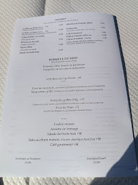 Restaurant français Le Café du Port à Bordeaux - menu / carte